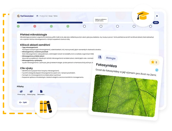 Kurz Přehled mikrobiologie a prezentace Fotosyntéza z knihovny.